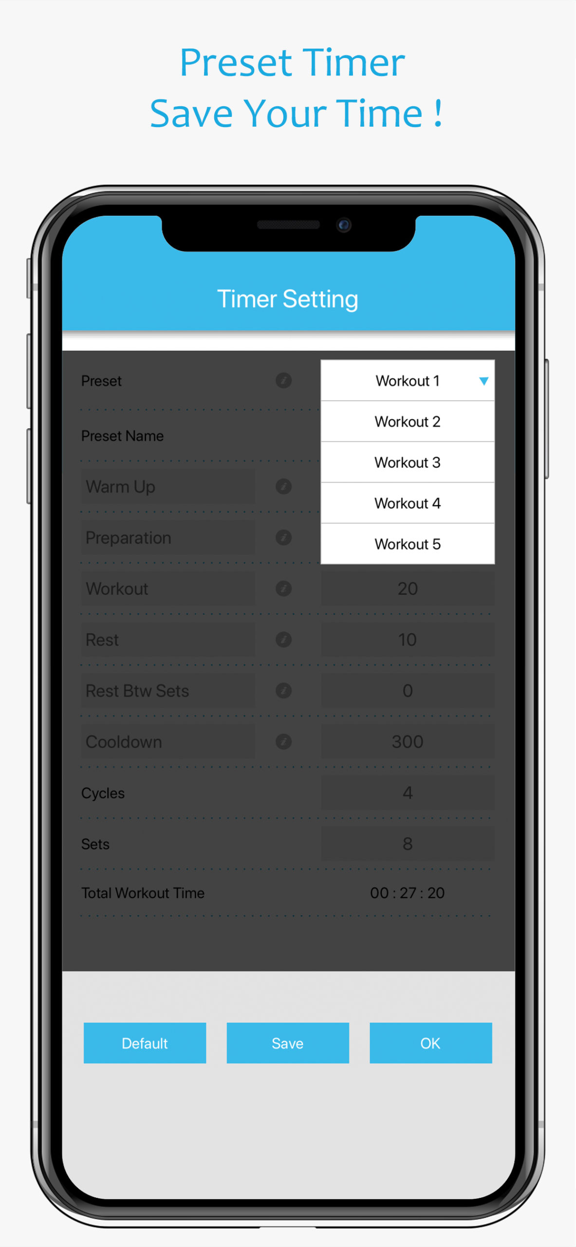 Fitness Workout Timer Zinitt